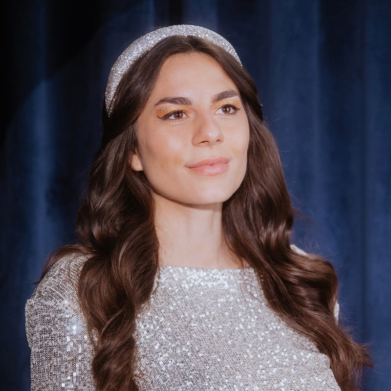 Load image into Gallery viewer, Invisibobble hairhalo eclipse stardust crown