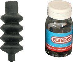 Load image into Gallery viewer, ds Elvedes rubberhoes V-brake zw (15)
