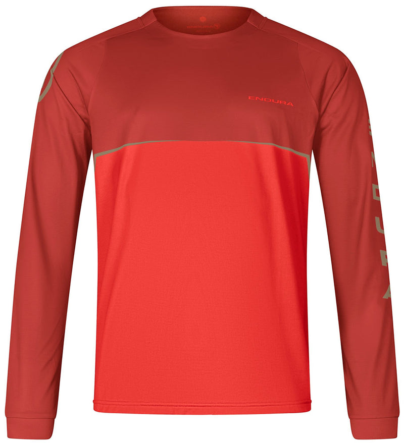 Load image into Gallery viewer, Endura core printed - mtb long sleeve shirt | m
