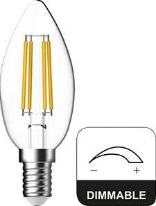Afbeelding laden in galerijviewer, Enzo energetic led kaars e14 4,2-40w 2700k filament helder dimbaar - 2720130