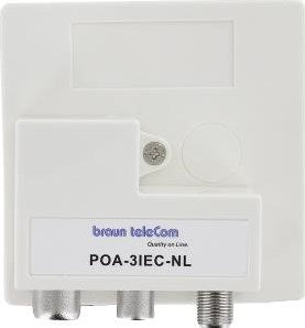 Load image into Gallery viewer, Enzo braun telecom radio-tv-modem verdeler poa 3 iec-nl - 2080030