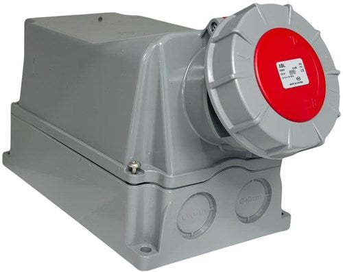 Afbeelding laden in galerijviewer, Enzo cee 5p 63a 400v opbouw wcd rood ip-67 - 6315184