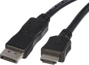 Afbeelding laden in galerijviewer, Enzo displayport naar hdmi kabel 1 meter - 7580800