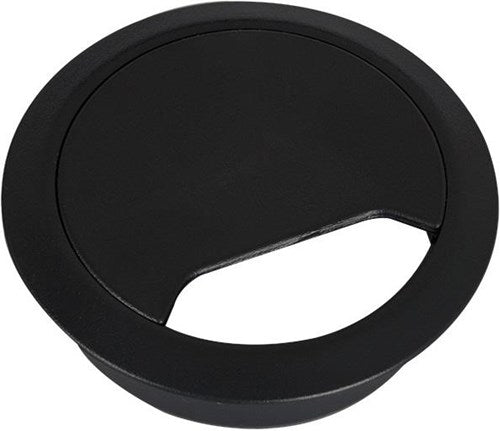 Afbeelding laden in galerijviewer, Enzo kabeldoorvoer zwart diameter 60mm 1400952