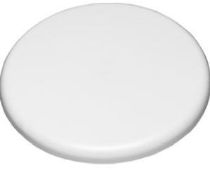 Afbeelding laden in galerijviewer, Enzo plafondplaat 12,5 cm rond wit 166124 4214080