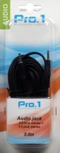 Afbeelding laden in galerijviewer, Enzo pro-1 audio jack 3,5 -> jack 3,5 stereo 5 meter 9209105