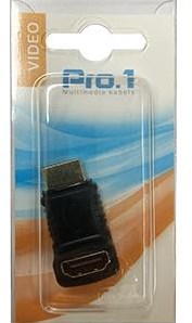 Afbeelding laden in galerijviewer, Enzo pro-1 hdmi adapter haaks male->female 9284020