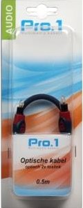 Afbeelding laden in galerijviewer, Enzo pro-1 optisch 2x toslink 0.5 meter 9259500