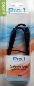 Afbeelding laden in galerijviewer, Enzo pro-1 optisch 2x toslink 1 meter - 9260000