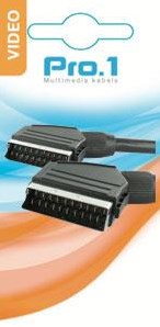 Afbeelding laden in galerijviewer, Enzo pro-1 scart kabel 21 polig 1,5 meter standaard - 9242000