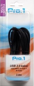 Afbeelding laden in galerijviewer, Enzo pro-1 usb kabel a-male -> b-male 3 meter - 9280202
