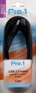 Afbeelding laden in galerijviewer, Enzo pro-1 usb kabel a-male -> b-male 5 meter - 9280204