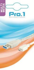 Afbeelding laden in galerijviewer, Enzo pro-1 usb kabel a-male -> b-micro male 3 meter - 9280185
