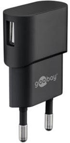 Afbeelding laden in galerijviewer, Enzo usb thuislader 2xusb 2a zwart 9550100