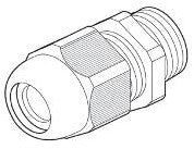 Afbeelding laden in galerijviewer, Enzo wiska wartel pvc m20 grijs ip68 merk jsl pr st 4084750