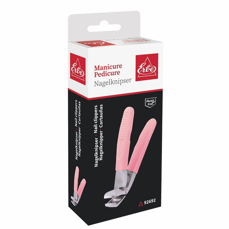 Load image into Gallery viewer, Erbe solingen nagelknipper soft grip roze 8,5cm (erbe92692)