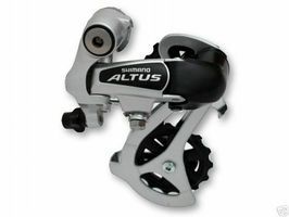 Load image into Gallery viewer, Shimano achterderailleur altus m310 7 8 zilver erdm310ds blister
