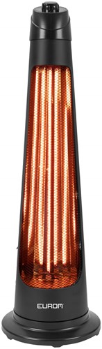 Afbeelding laden in galerijviewer, Eurom q-tower 1200 elektrische terrasverwarmer | 1200 w - 335651