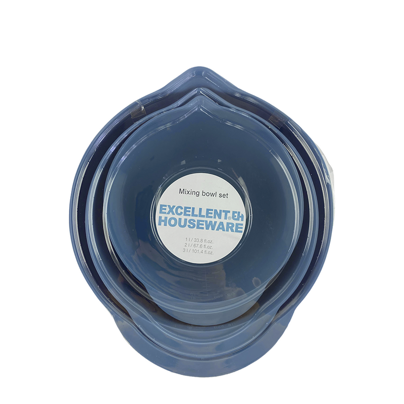 Afbeelding laden in galerijviewer, Ngk excellent houseware meom set blauw 3-delig