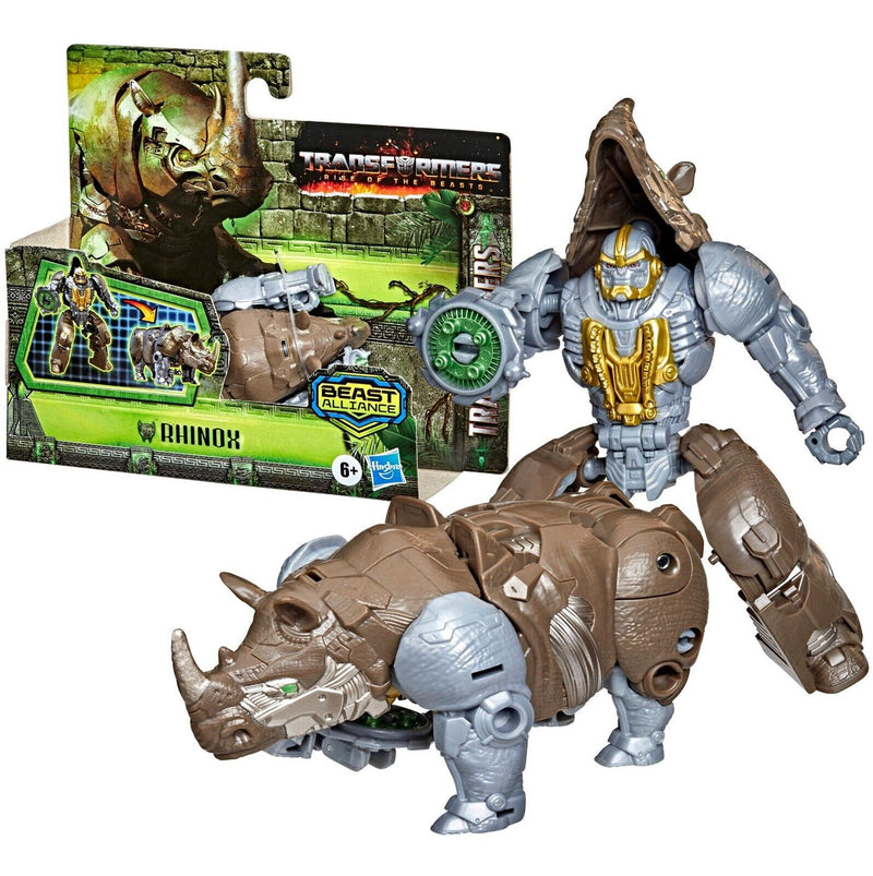 Load image into Gallery viewer, Hasbro Transformers Rise of the Beasts Battle Changers Actiefiguur Rhinox