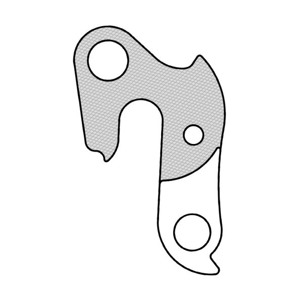 Load image into Gallery viewer, Union derailleurpad GH-133 met schroefset M8x0.75 +M5x0.8
