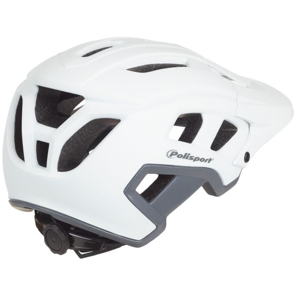 Load image into Gallery viewer, Polisport mountain pro fietshelm l 58-61cm wit grijs