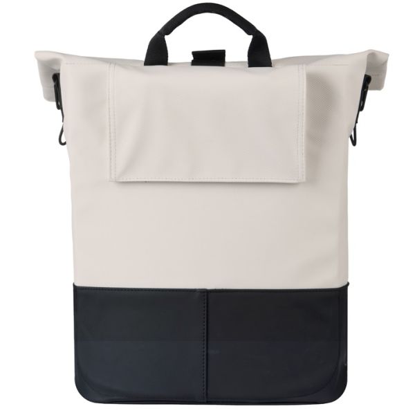 Load image into Gallery viewer, Basil b.v. tas basil cove shopper wit zwart | mik hooks | 16l