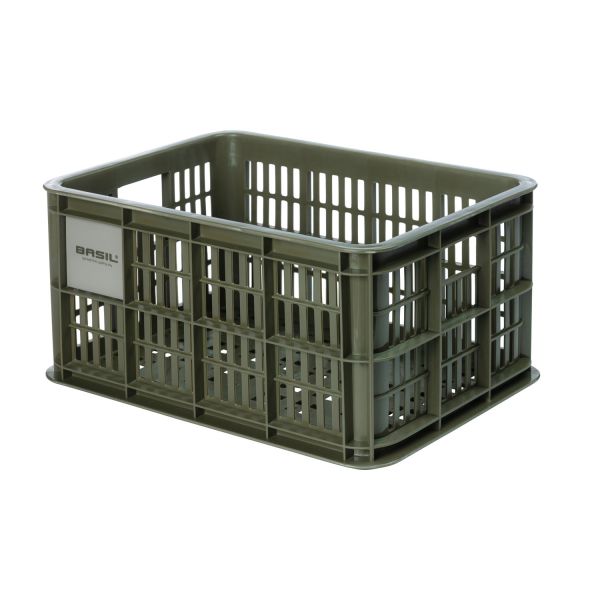 Load image into Gallery viewer, Basil fietskrat S - klein - 17.5 liter - groen