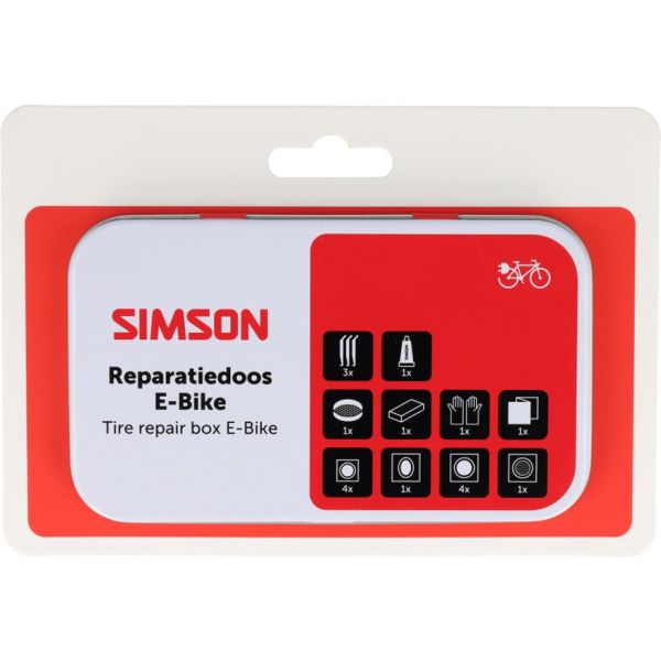Afbeelding laden in galerijviewer, Simson reparatiedoos e-bike op kaart