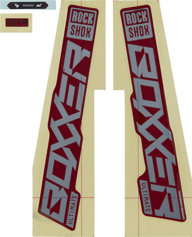 Load image into Gallery viewer, Rockshox sticker set for boxxer ultimate - 2021 model