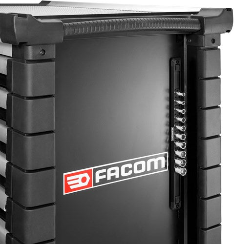 Load image into Gallery viewer, Facom ogv® doppen set | 1 4” 6-kant | 10-delig op rail - r.40egrppb