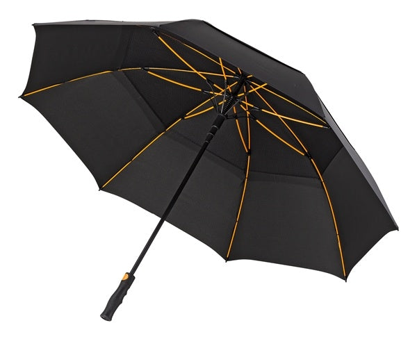 Load image into Gallery viewer, Falcone Golfparaplu windproof 130 cm polyester zwart