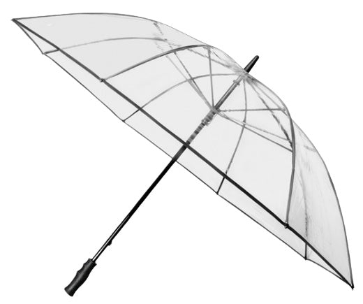 Load image into Gallery viewer, Falcone Paraplu 120 cm polyester transparant zwart