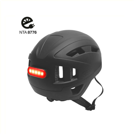 Load image into Gallery viewer, helm 55-58 cm unisex matzwart maat M