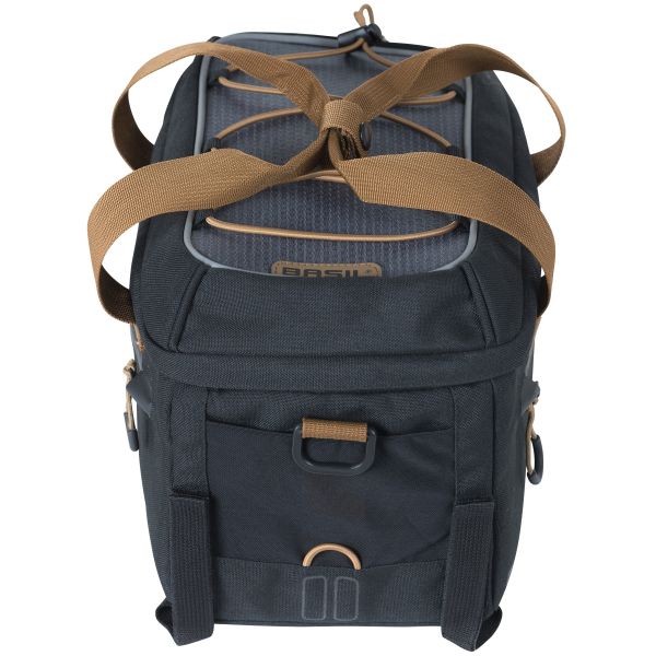 Load image into Gallery viewer, Basil Miles Trunkbag - Bagagedragertas - Unisex - Fietsen - Zwart