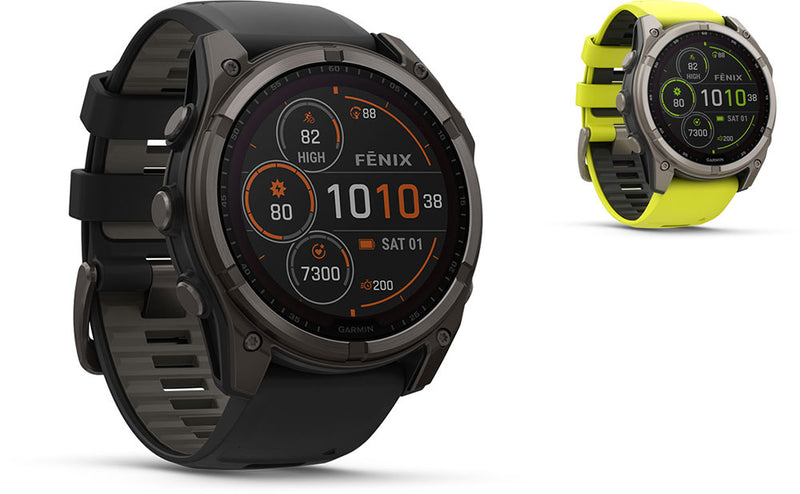 Load image into Gallery viewer, Garmin fēnix® 8 - 51 mm solar sapphire - gps multisport smartwatch
