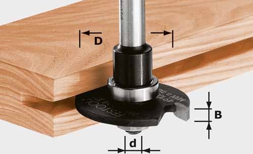 Load image into Gallery viewer, Festool accessoires schijfgroeffrees hw hw d40x4 - 491059