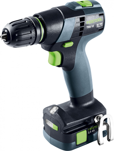 Load image into Gallery viewer, Festool txs 12 2,5-plus | accu-schroefboormachine 12v in koffer (2x 2.5ah accu + lader) - 576873