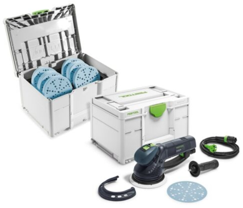 Load image into Gallery viewer, Festool ro 150 feq-sys gr rotex excenterschuurmachine + schuurpapier systainer³ | 150mm - 578257