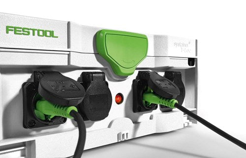 Afbeelding laden in galerijviewer, Festool accessoires festool sys-powerhub sys-ph 10 meter verlengsnoer met 5 stopcontacten in systainer - 200231