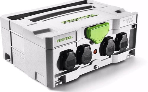 Afbeelding laden in galerijviewer, Festool accessoires festool sys-powerhub sys-ph 10 meter verlengsnoer met 5 stopcontacten in systainer - 200231