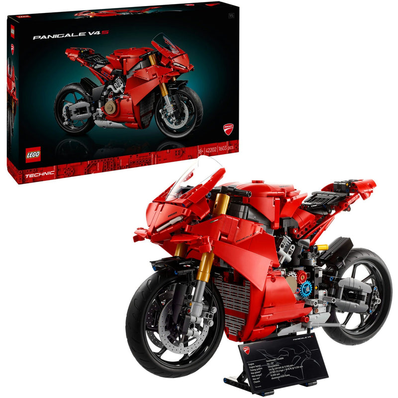 Load image into Gallery viewer, Lego technic 42202 ducati panigale v4 s motor