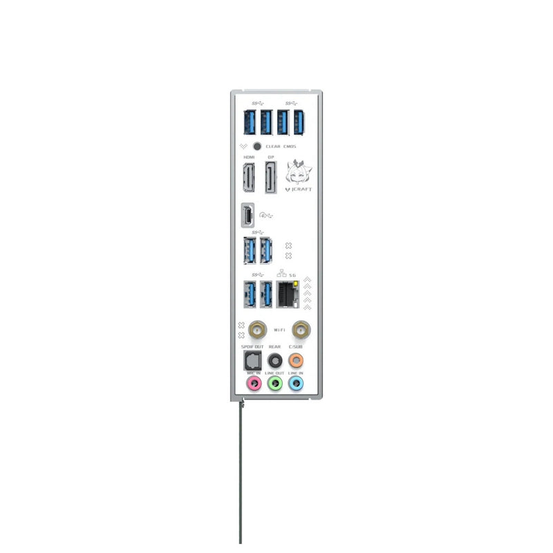 Afbeelding laden in galerijviewer, Maxsun ms-icraft b860m cross socket 1851 moederbord (wit, raid, 5 gb-lan, wlan, bt, sound, µatx)