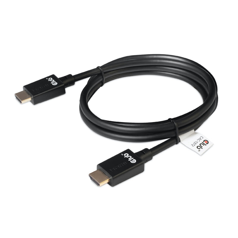 Load image into Gallery viewer, Club 3d gecertificeerde ultra high speed hdmi 2.1 kabel (zwart, 2 meter, 8k)