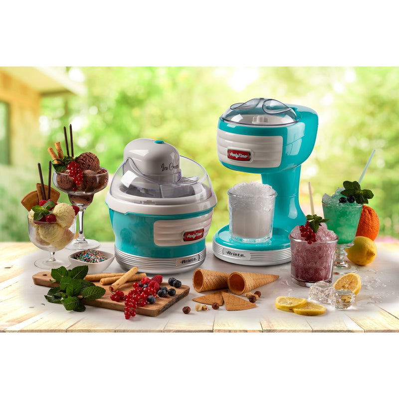 Load image into Gallery viewer, Ariete party time schaafijs machine 0076 01 ijsmachine (lichtblauw)