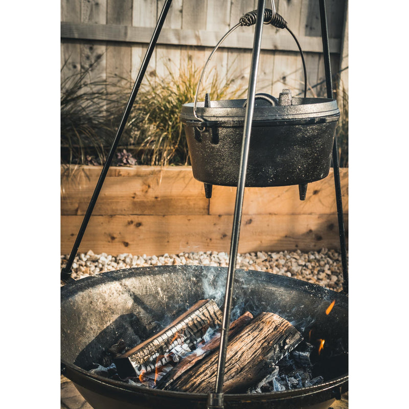 Afbeelding laden in galerijviewer, The windmill dutch oven 4,5 qt kookpan (zwart, ø 25.5 cm | 3.8 liter)