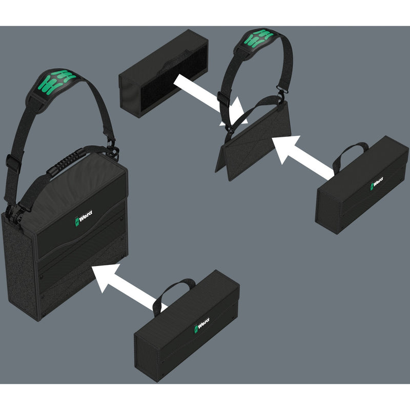Load image into Gallery viewer, Wera 2go 3 tool box
