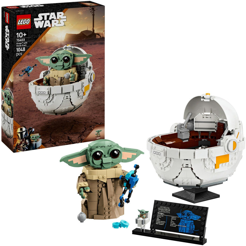 Load image into Gallery viewer, Lego star wars 75403 grogu met zweefkinderwagen