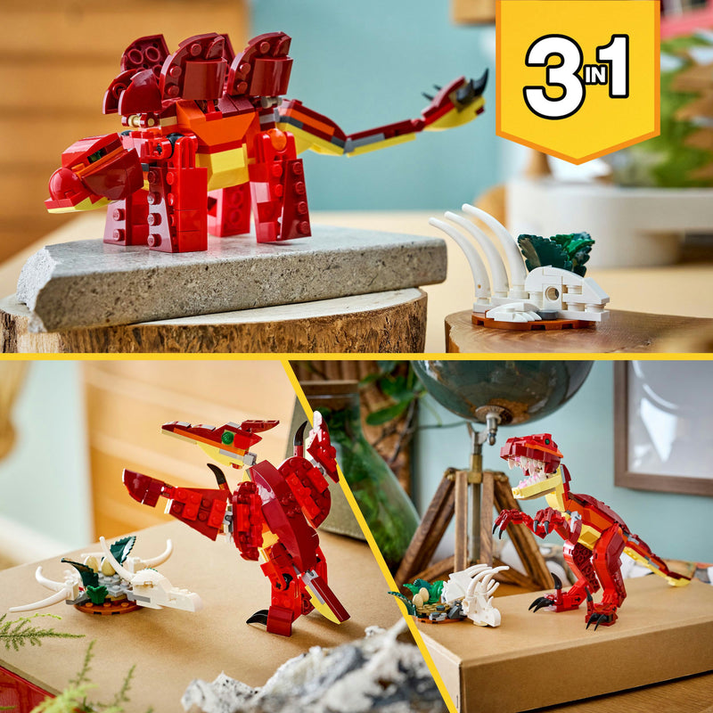 Load image into Gallery viewer, Lego woeste dinosaurus constructiespeelgoed (31379)