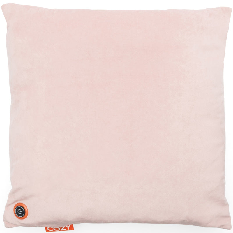 Afbeelding laden in galerijviewer, Cozy una velvet 45 x 45 cm draadloos warmtekussen (lichtroze, powerbank 5000 mah)